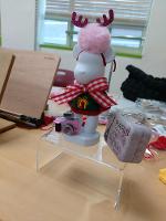 2025 겨울방학 글마루도서실 문화 체험 특강(크리스마스 베어브릭 석고방향제 만들기 체험)